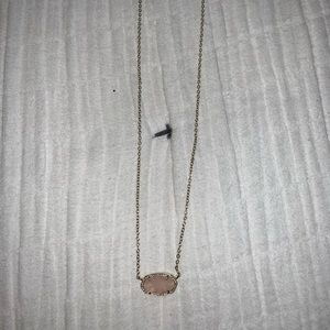 Kendra Scott Pink stone necklace